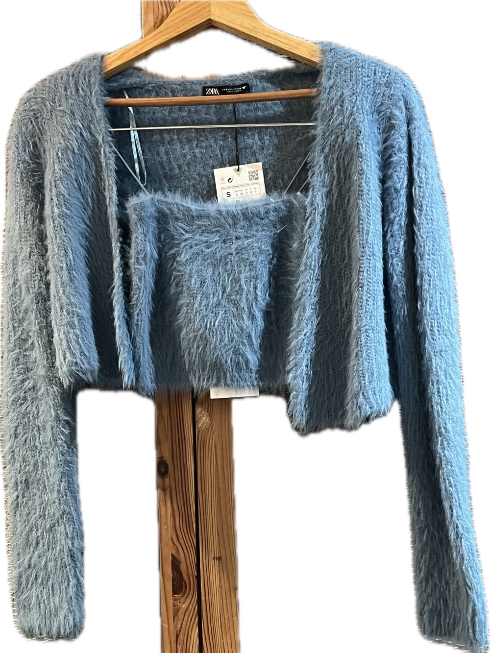 Zara - Light Blue Fuzzy Set